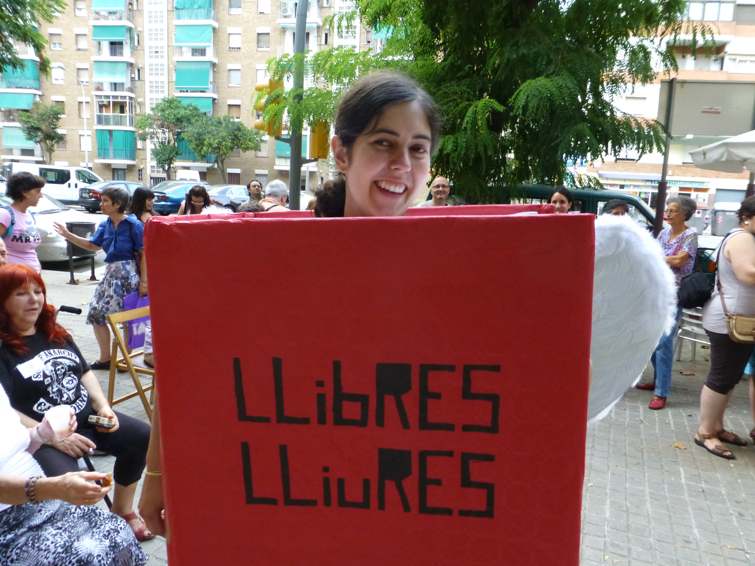Eli Ramirez disfressada de Llibre Lliure 2