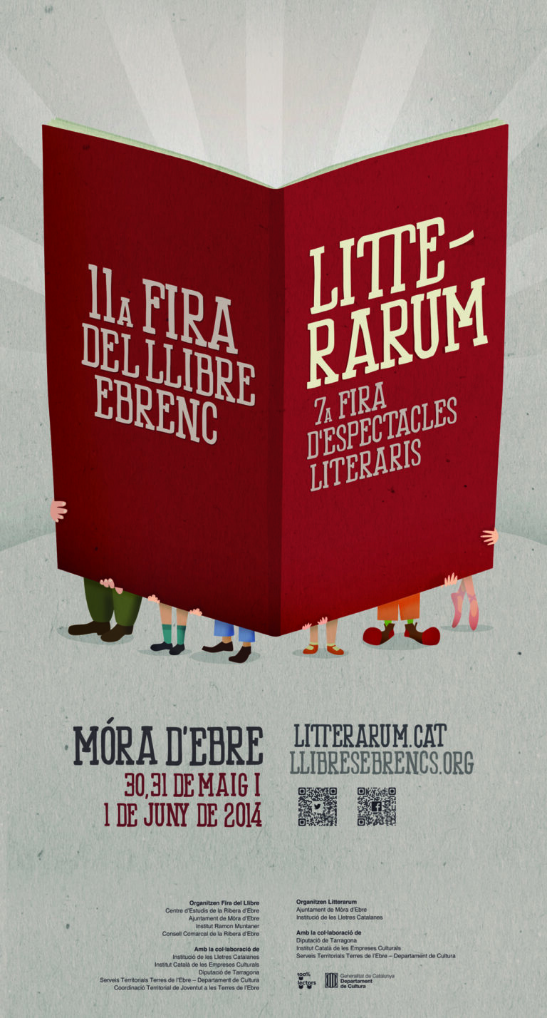 cartell litterarum fira llibre ebrenc 2014 100px