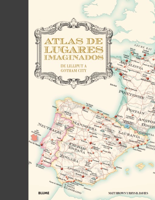 coberta atlas lugares imaginados