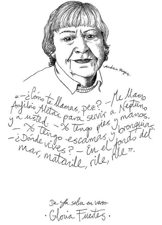 imatge gloria fuertes