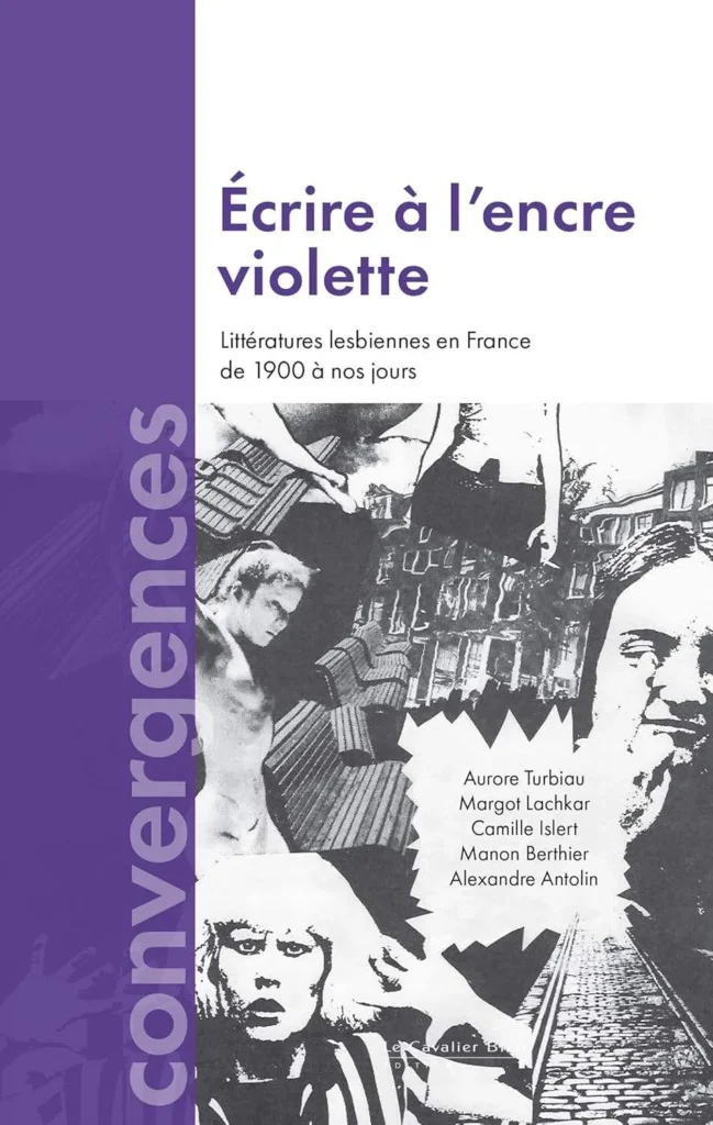 coberta ecrire a l encre violette