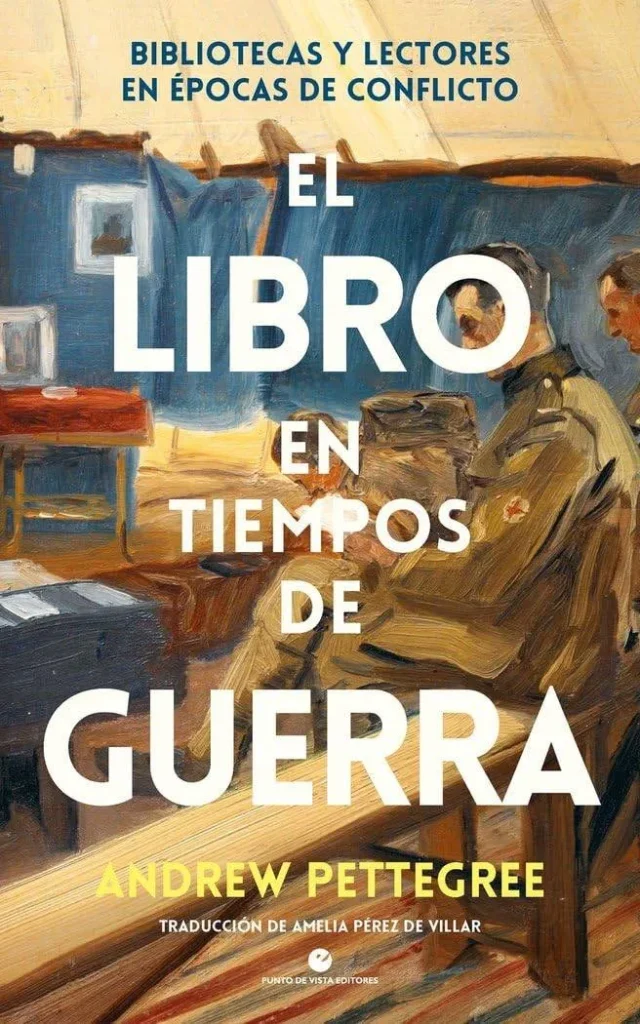 coberta el libro en tiempos de guerra