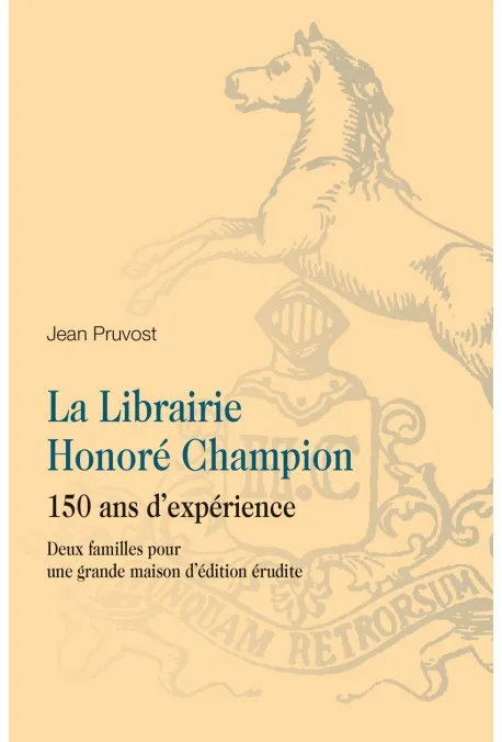 coberta la libraire honore champion