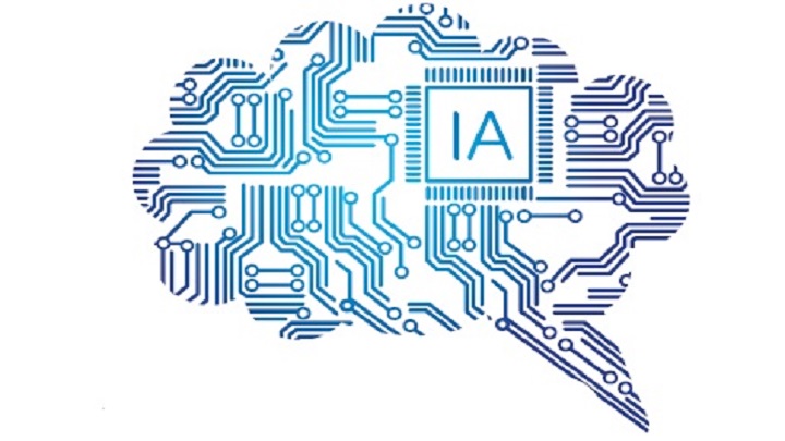 Il·lustració d'una intel·ligència artificial en forma de cervell